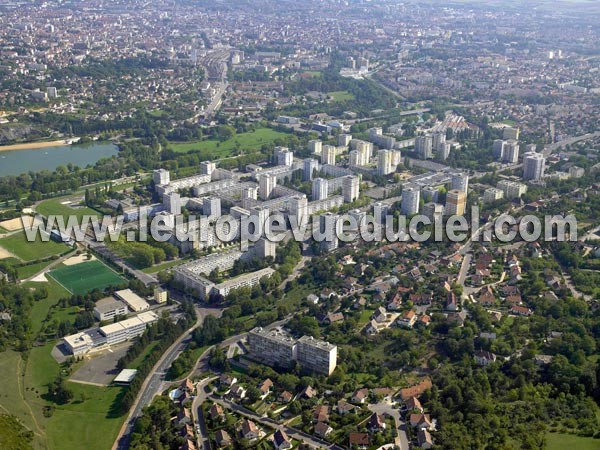 Photo aérienne de Dijon