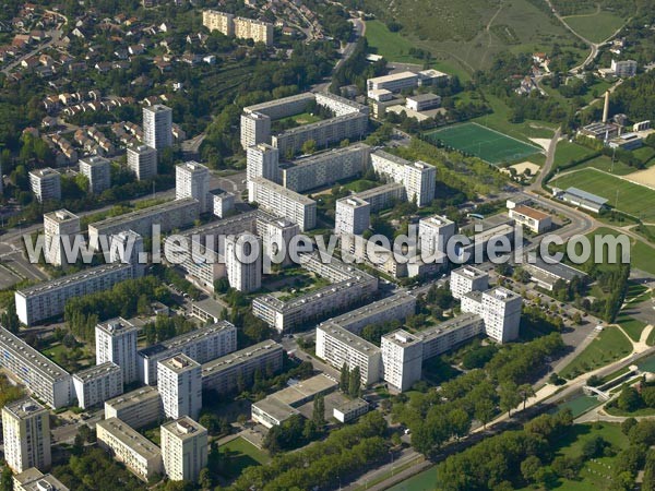 Photo aérienne de Dijon