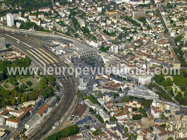 Photo aérienne de Dijon