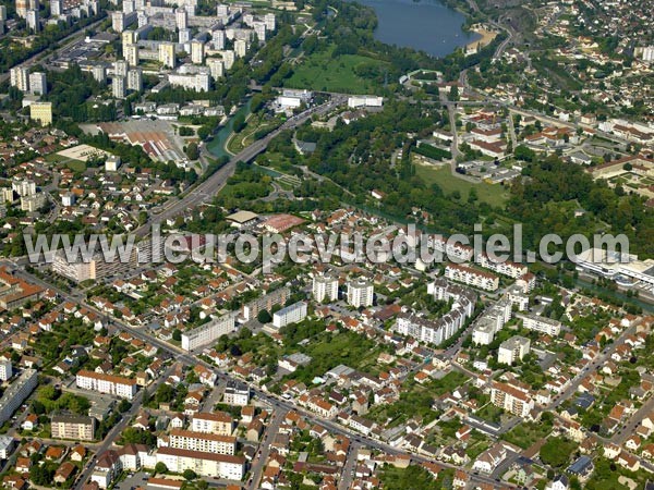 Photo aérienne de Dijon