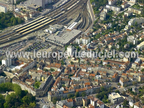 Photo aérienne de Dijon