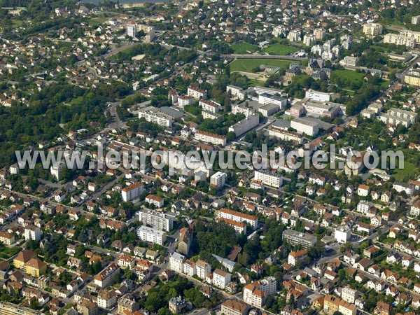 Photo aérienne de Dijon