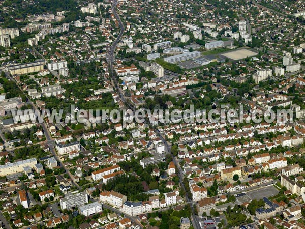 Photo aérienne de Dijon