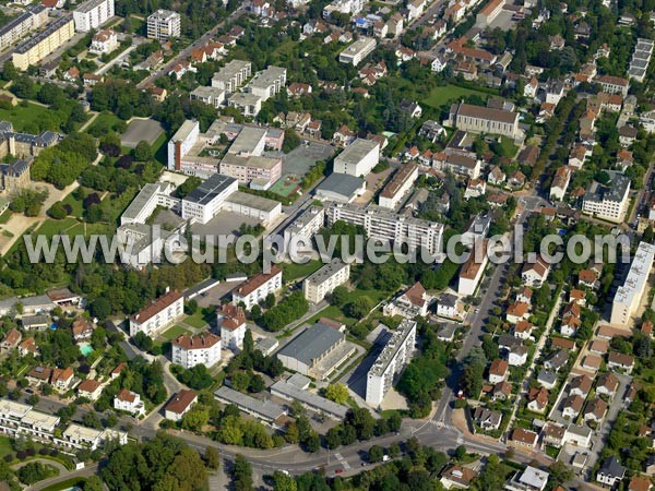 Photo aérienne de Dijon