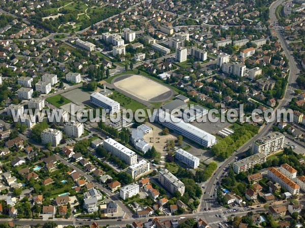 Photo aérienne de Dijon