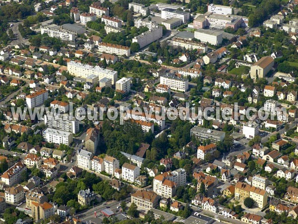 Photo aérienne de Dijon