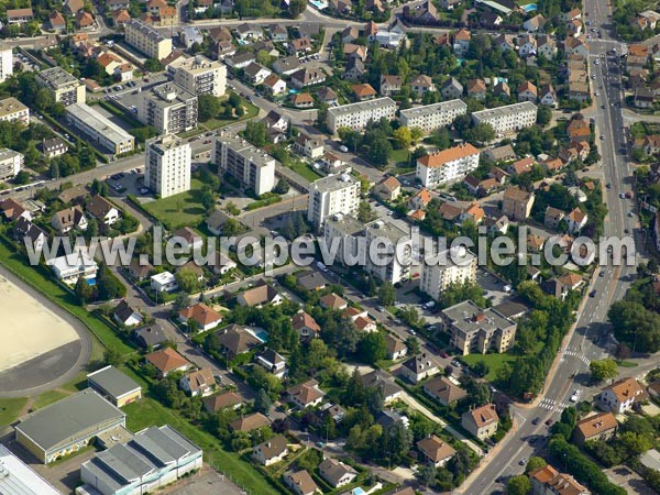 Photo aérienne de Dijon