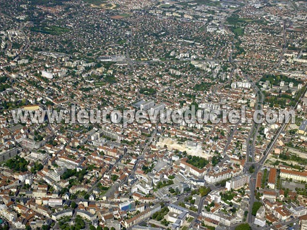 Photo aérienne de Dijon