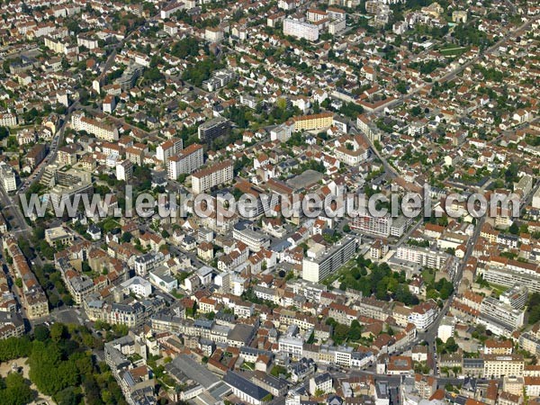 Photo aérienne de Dijon