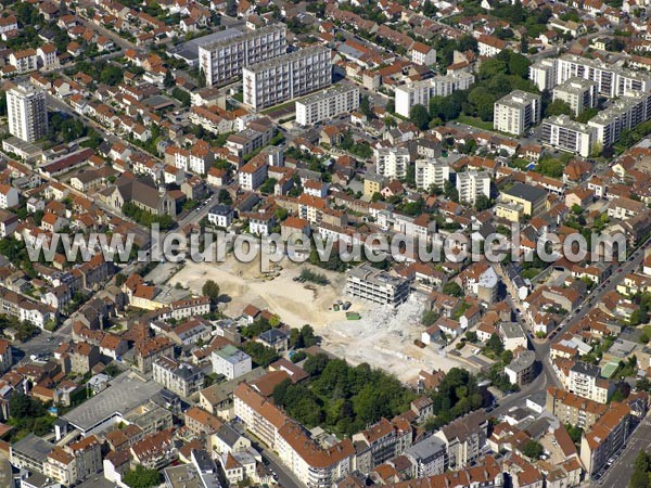 Photo aérienne de Dijon