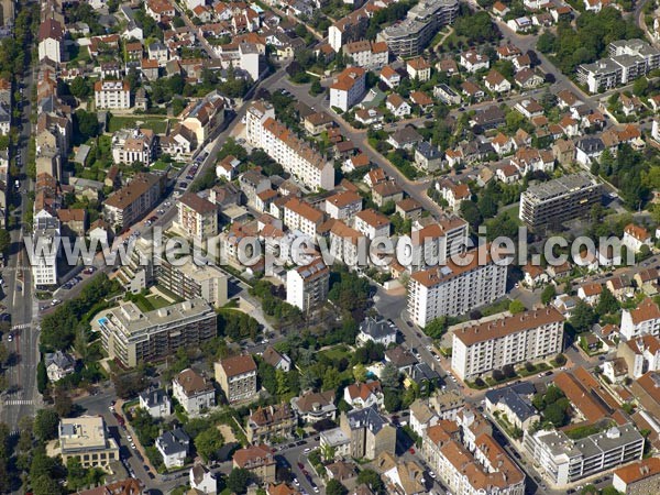 Photo aérienne de Dijon