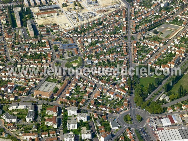 Photo aérienne de Dijon