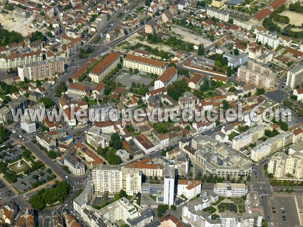 Photo aérienne de Dijon