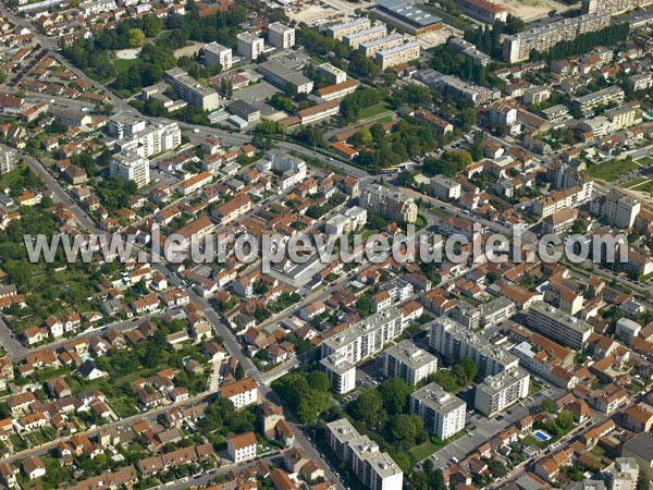 Photo aérienne de Dijon