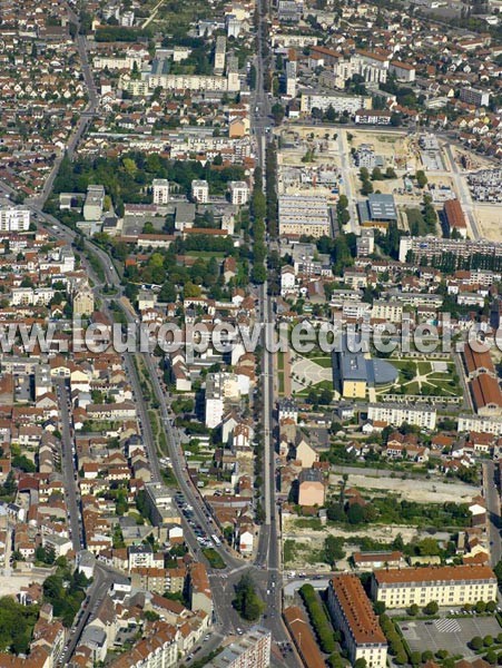 Photo aérienne de Dijon