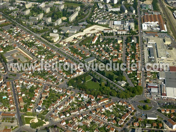 Photo aérienne de Dijon