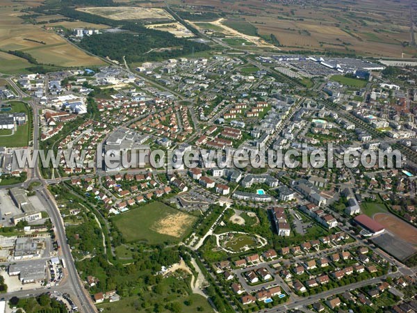 Photo aérienne de Dijon