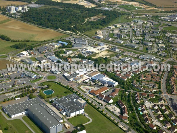 Photo aérienne de Dijon