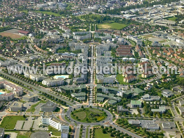 Photo aérienne de Dijon