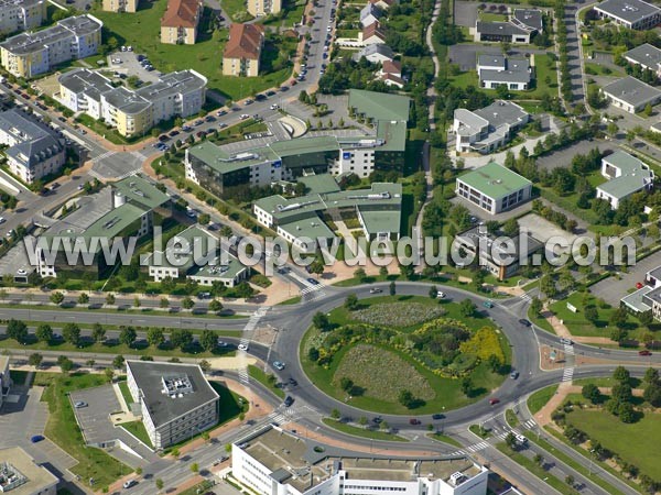 Photo aérienne de Dijon