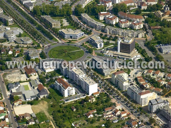 Photo aérienne de Dijon