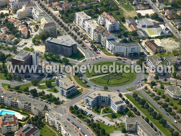 Photo aérienne de Dijon