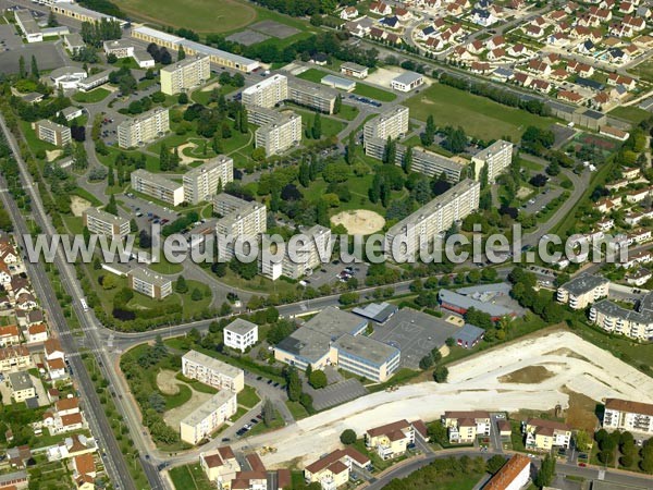 Photo aérienne de Dijon