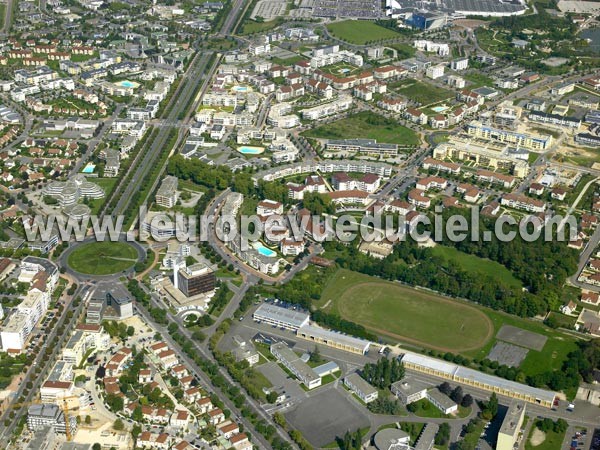 Photo aérienne de Dijon