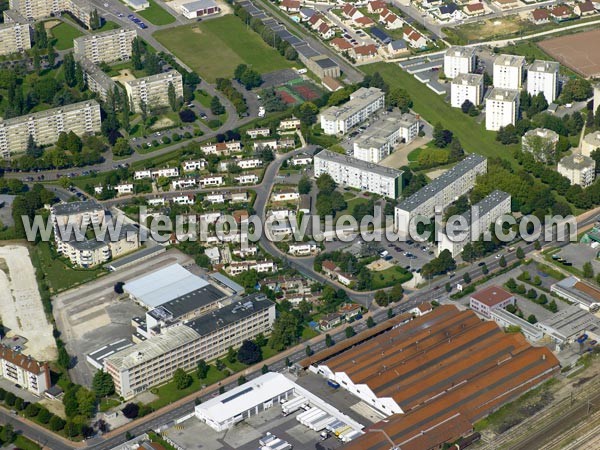 Photo aérienne de Dijon