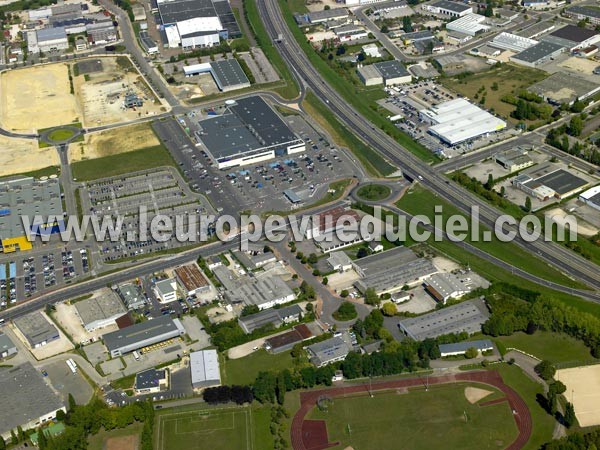 Photo aérienne de Dijon