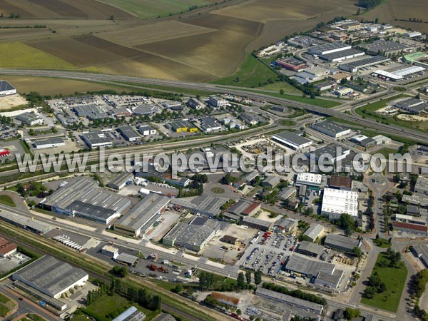 Photo aérienne de Dijon