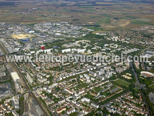 Photo aérienne de Dijon