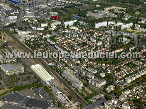 Photo aérienne de Dijon