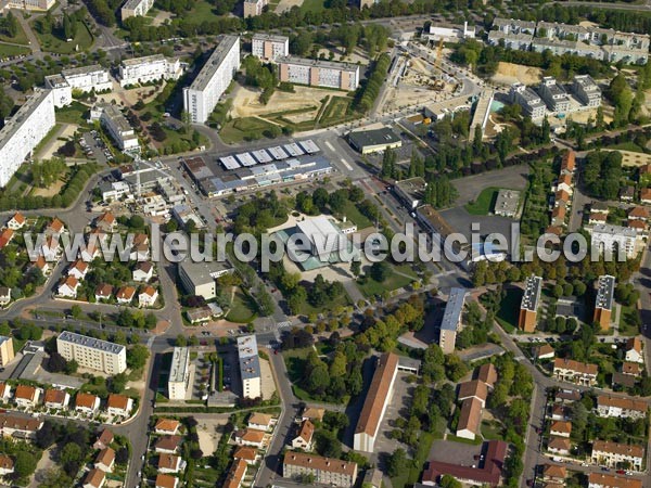 Photo aérienne de Dijon