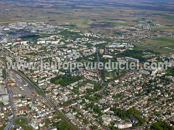 Photo aérienne de Dijon