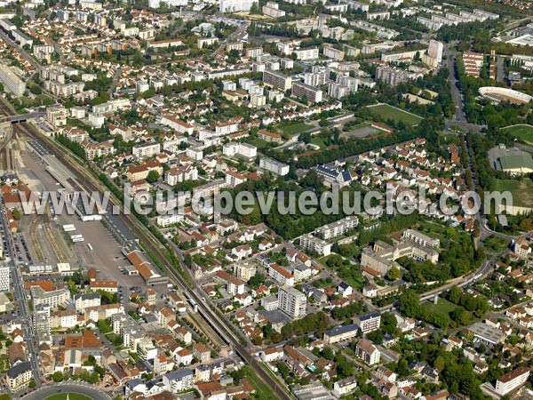 Photo aérienne de Dijon