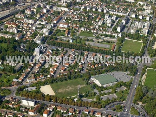 Photo aérienne de Dijon