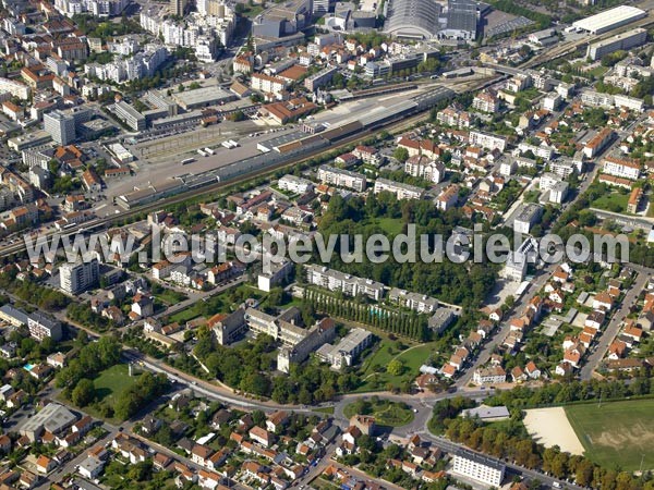 Photo aérienne de Dijon