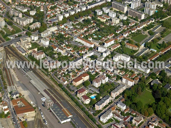 Photo aérienne de Dijon