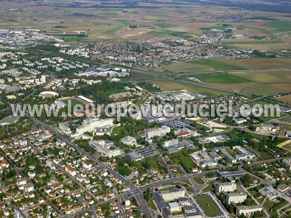 Photo aérienne de Dijon