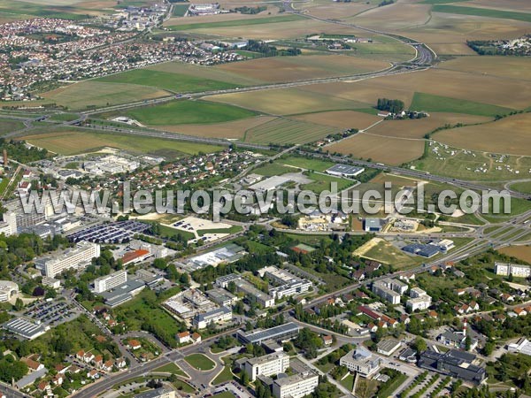 Photo aérienne de Dijon