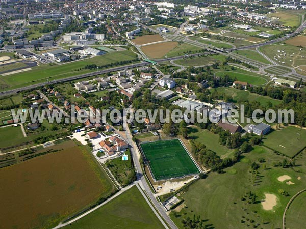 Photo aérienne de Dijon