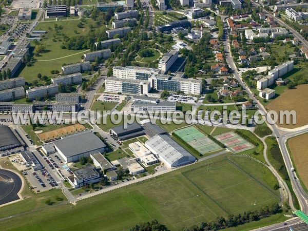 Photo aérienne de Dijon