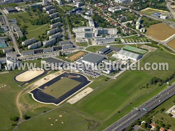 Photo aérienne de Dijon