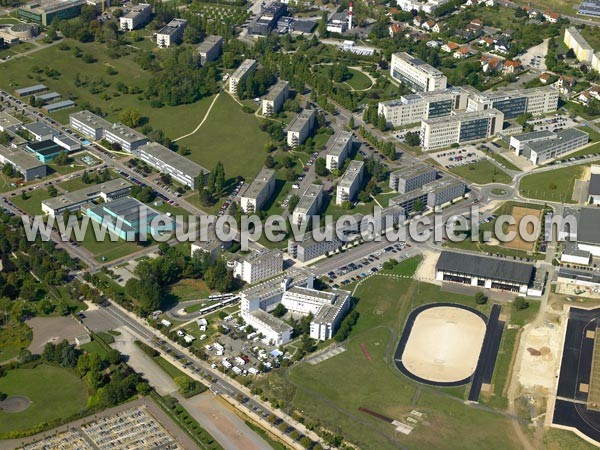 Photo aérienne de Dijon