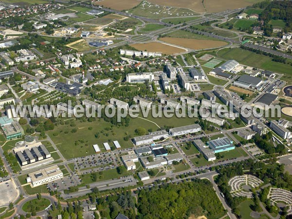 Photo aérienne de Dijon