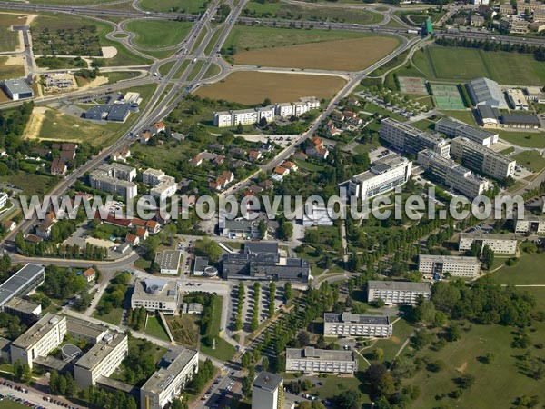 Photo aérienne de Dijon