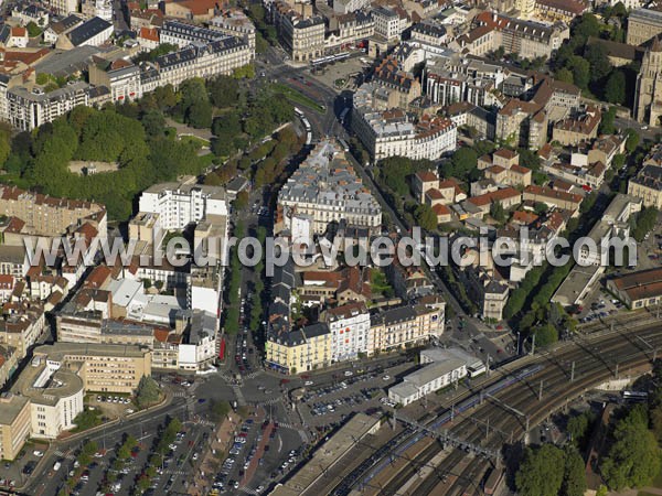 Photo aérienne de Dijon