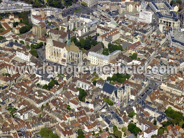 Photo aérienne de Dijon