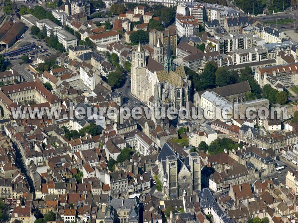 Photo aérienne de Dijon